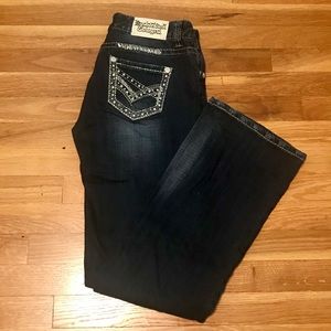 Rock and Roll Cowgirl Mid Rise Bootcut Jeans